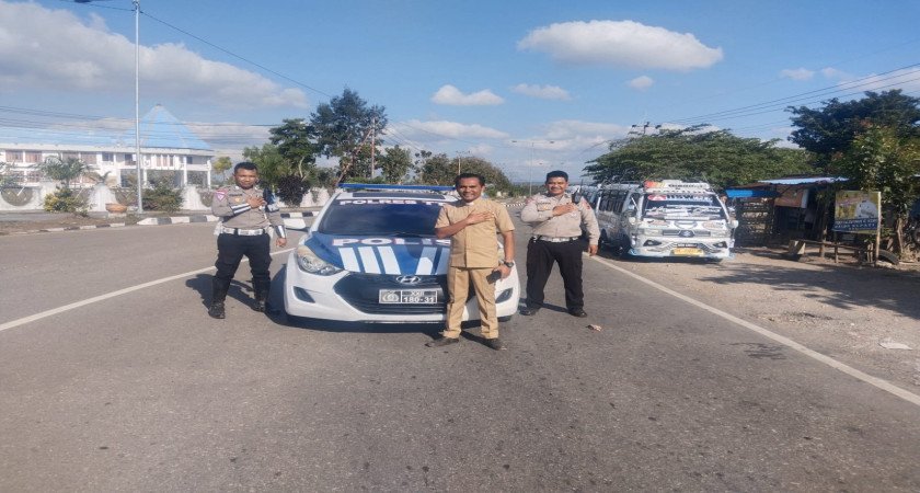 Selebrasi  Kejurnas Satria Airlangga Cup, PD SMARTA di Kawal oleh Satlantas TTU