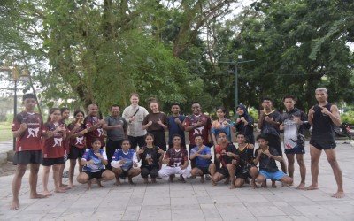 Intensitas  Latihan Meningkat, Atlet  Pencak  Silat NTT Siap  Tempur di H-2 Jelang Kejuaraan